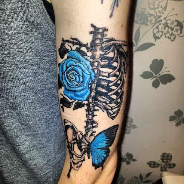 tattoo of a skeleton 