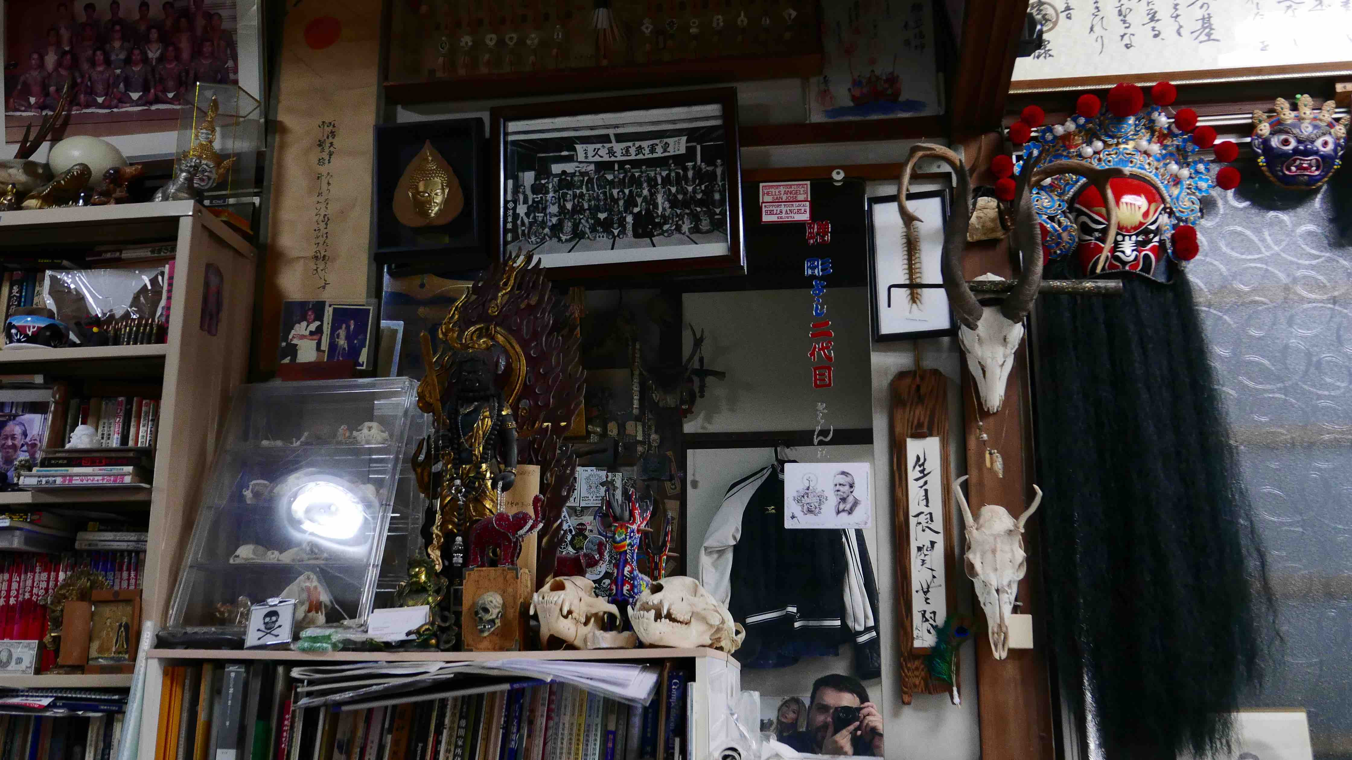 Horiyoshi's studio decorations