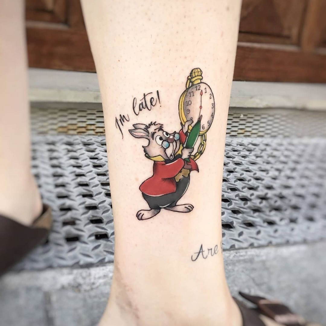 Alice in Wonderland Tattoo Designs: Dive Down the Rabbit Hole of Ink Inspiration