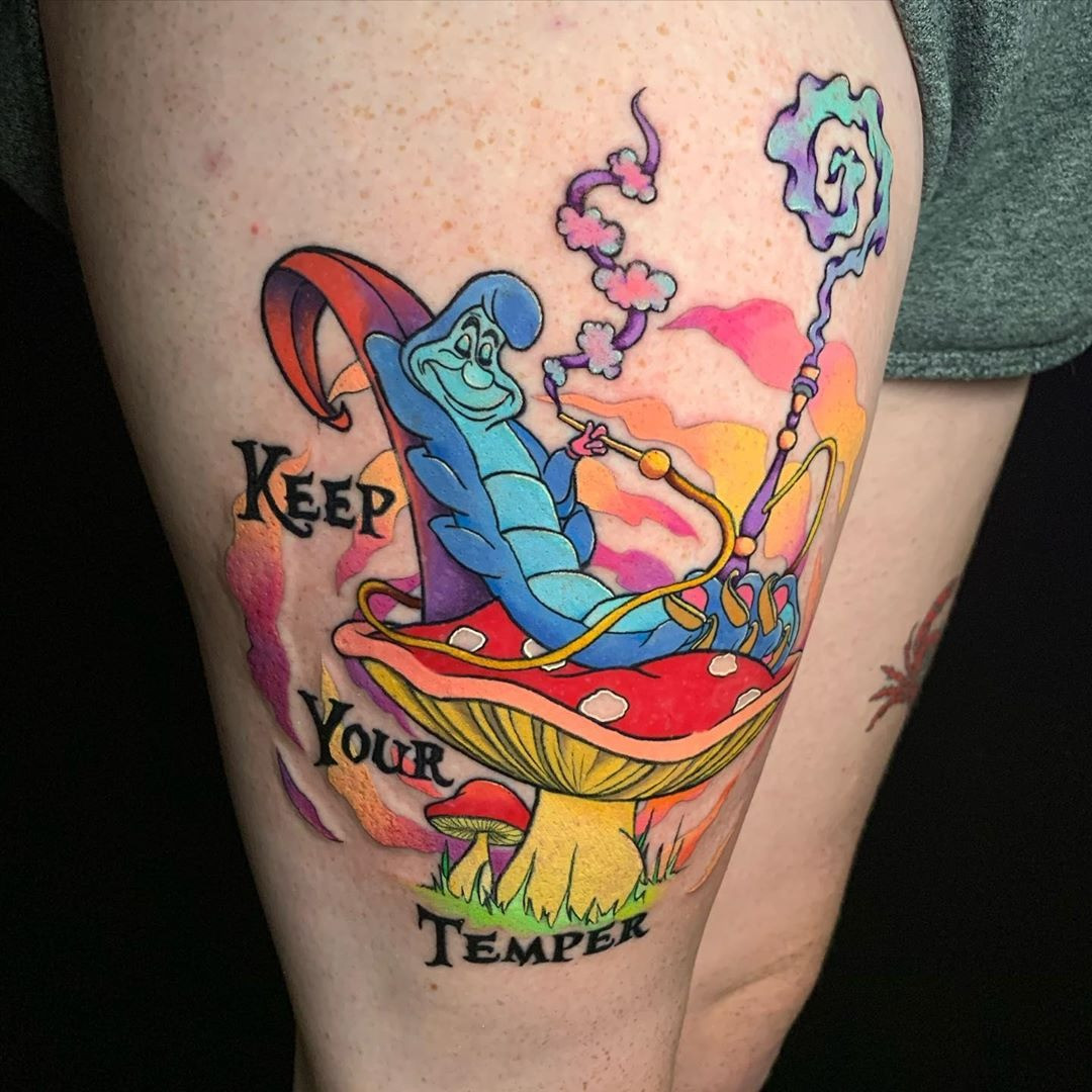 Dive Down the Rabbit Hole: Exploring the Enchanting World of Alice in Wonderland Tattoos