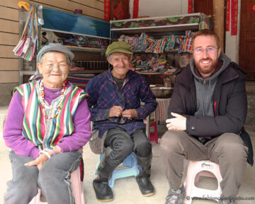 fabio nodari with Dulong woman