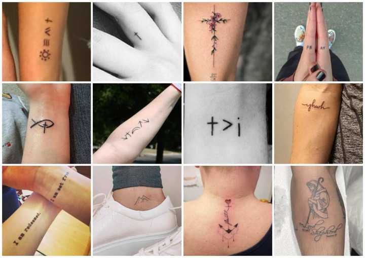 christian tattoos for women