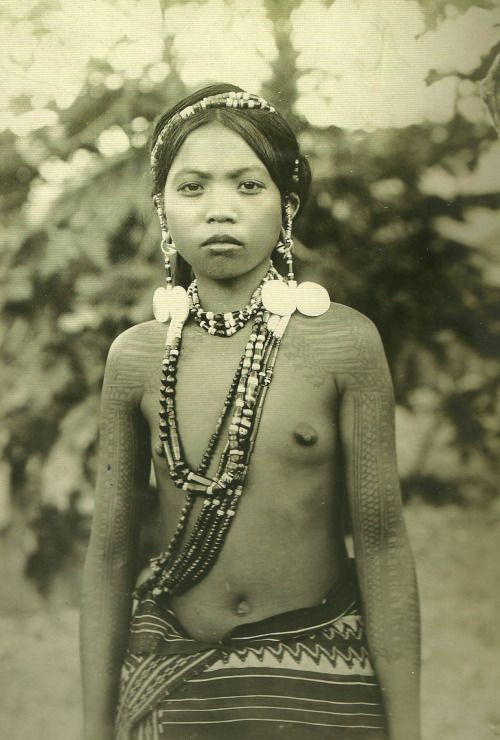 Kalinga Woman Tribal Tattoos