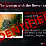 The flower tattoo on Rita Roberts's forearm, a key identifier in a 30-year cold case.