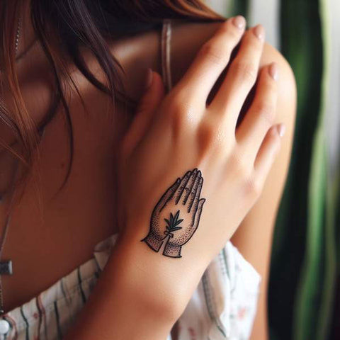 Blessed Hand Tattoo