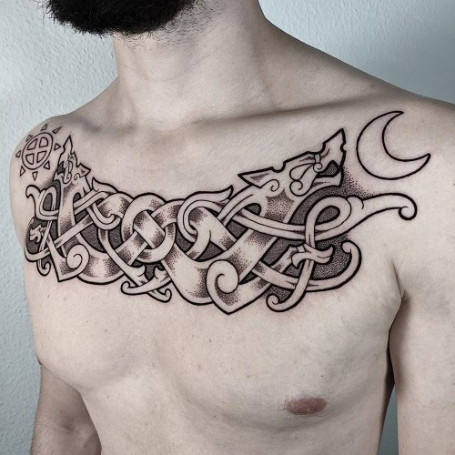 Celtic Shoulder Tattoo