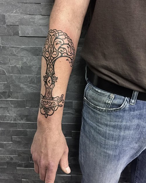 Celtic Tree Tattoo