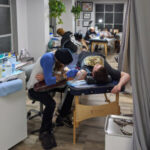 Cicada Tattoo artists in Tacoma studio