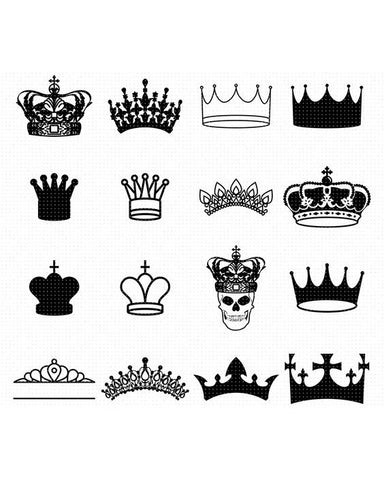 Crown Finger Tattoo for Power for Men