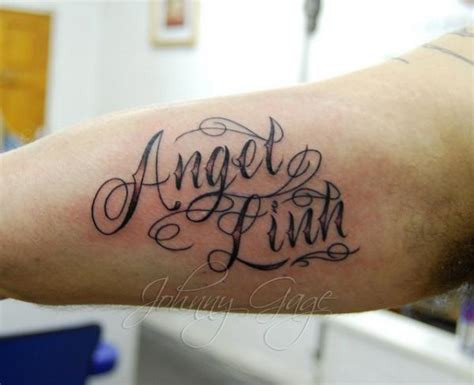 Creative Cursive Font Tattoo Ideas