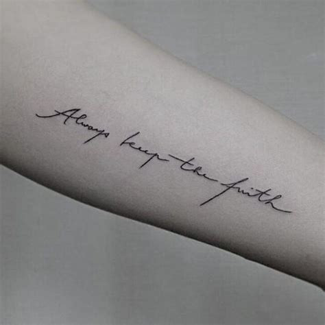 Close-up of Cursive Tattoo Maintenance with Moisturizer