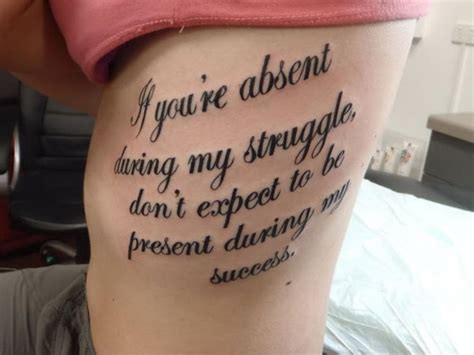 Inspirational cursive tattoo fonts for personal expression and meaningful messages.