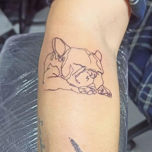 dog tattoo