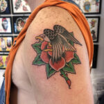 traditional eagle tattoo 1