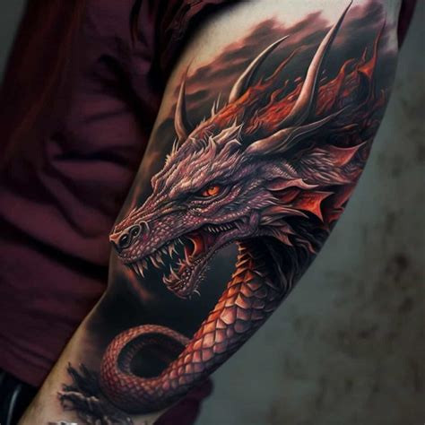 Dragon tattoo symbolism