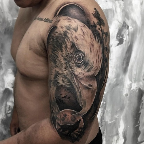 Eagle Arm Tattoo