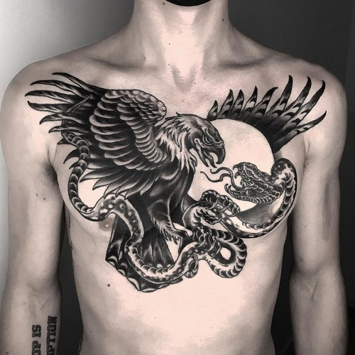 Eagle Snake Tattoo