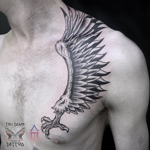 Eagle Wing Tattoo