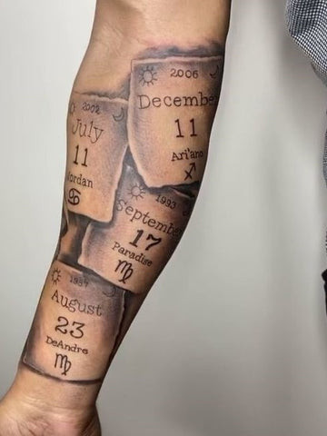 Forearm Tattoo Placement