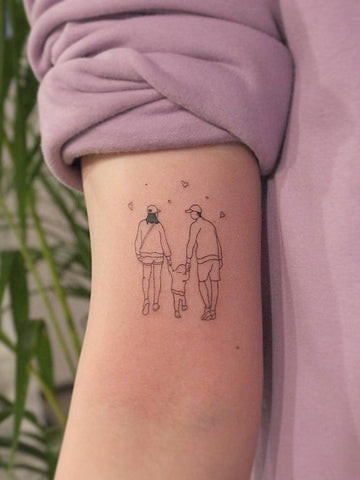 Finger Name Tattoo