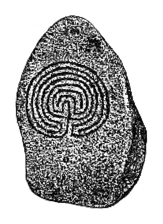 Nilgiri Hills labyrinth from 1000 BC