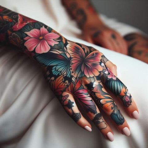 Full Hand Tattoo