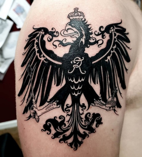 German Eagle Tattoo