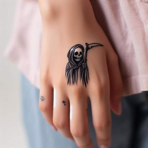 Grim Hand Tattoo