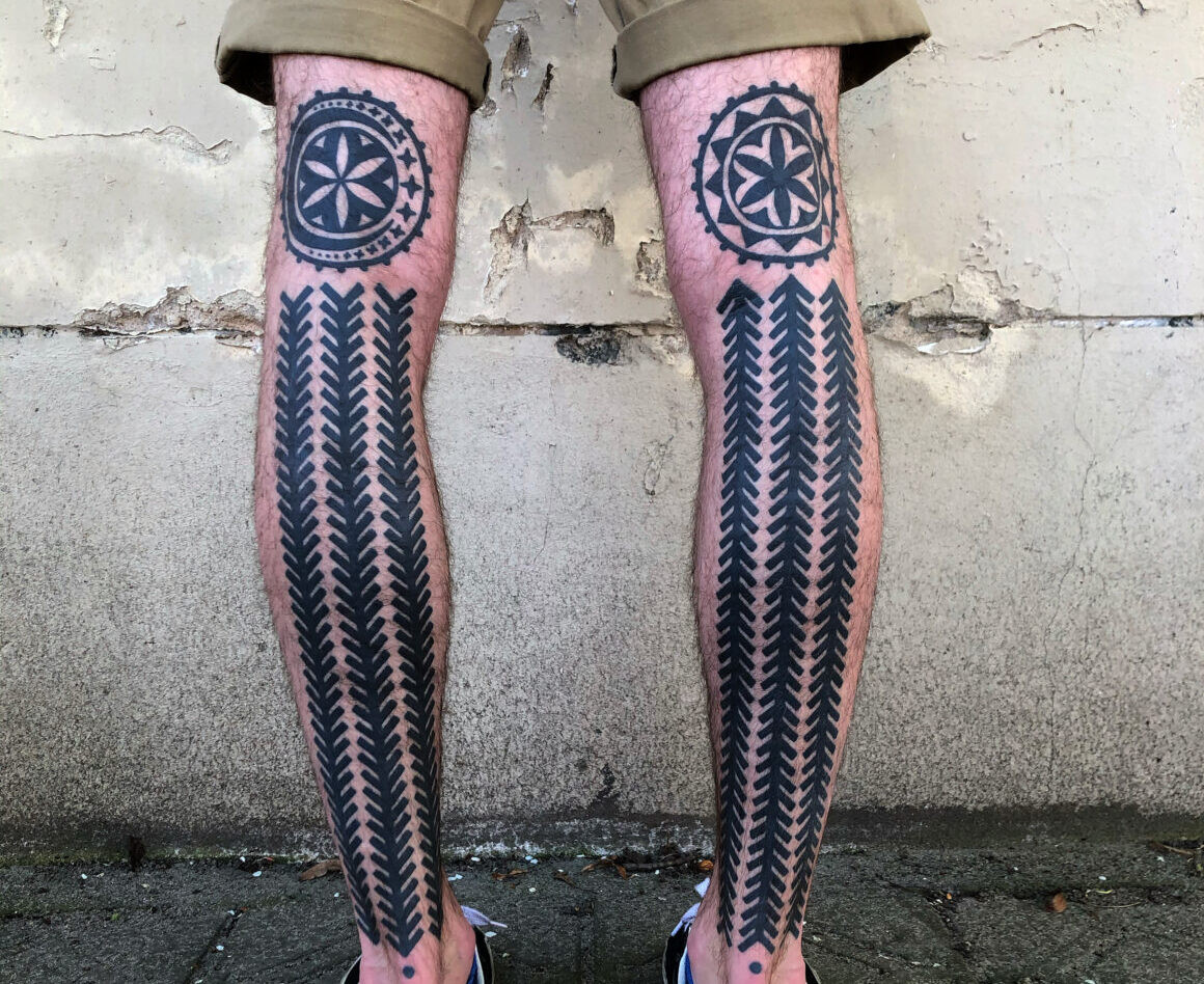 Meaningful and Solid Blackwork Tribal Tattoo Art