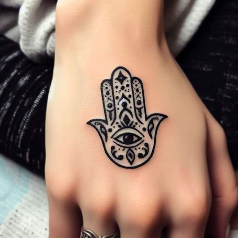 Hamsa Hand Tattoo