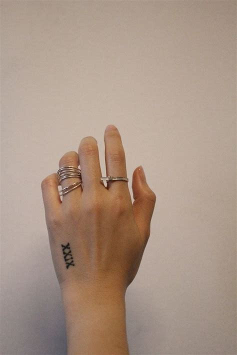 Various hand tattoo placements for men