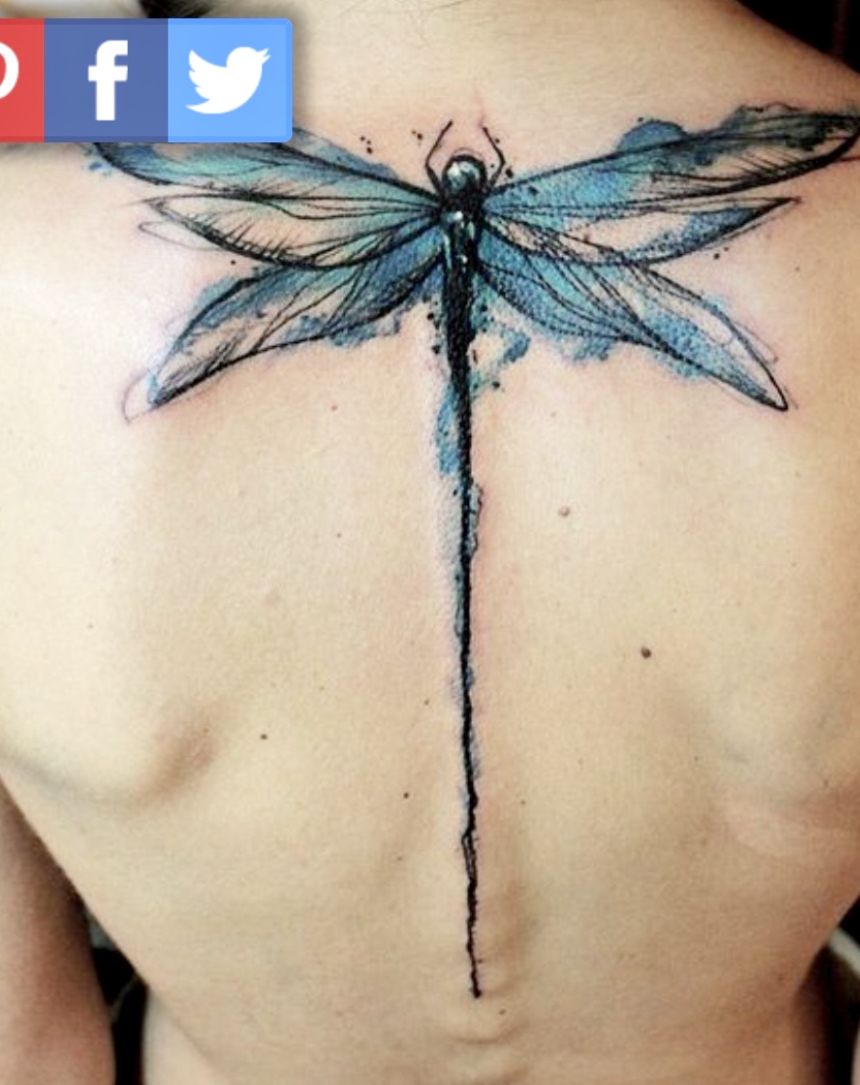 A mother and son showcasing their matching dragonfly tattoos, a symbol of their bond.