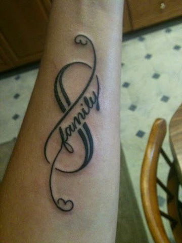 Name Tattoo with Symbolism