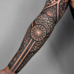 Script Inner Forearm Tattoo for Men