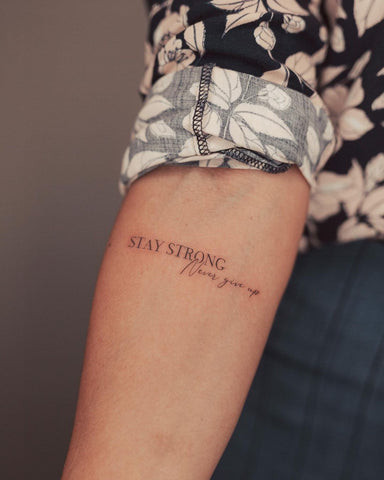 Inspirational tattoo quotes for men