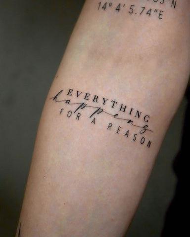 Inspirational Tattoo Quotes For Men