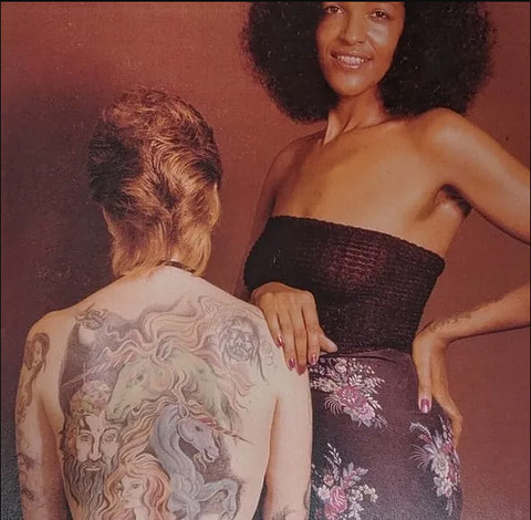 Jacci Gresham, considered the first Black female tattoo artist in the USA, still tattooing in her 70s.