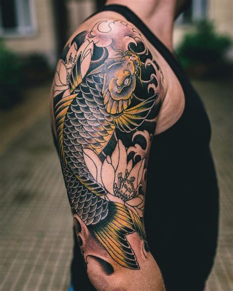 Japanese koi tattoo