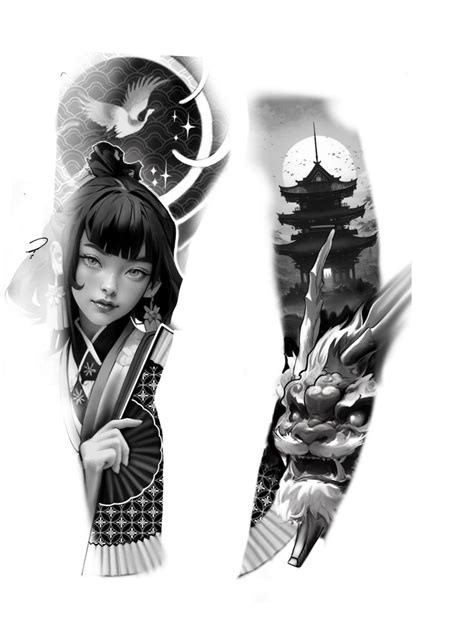 japanese sleeve tattoo design