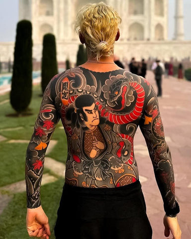 Japanese Back Tattoo