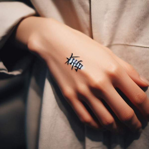 Japanese Hand Tattoo