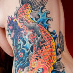 Koi fish tattoo ideas and meanings