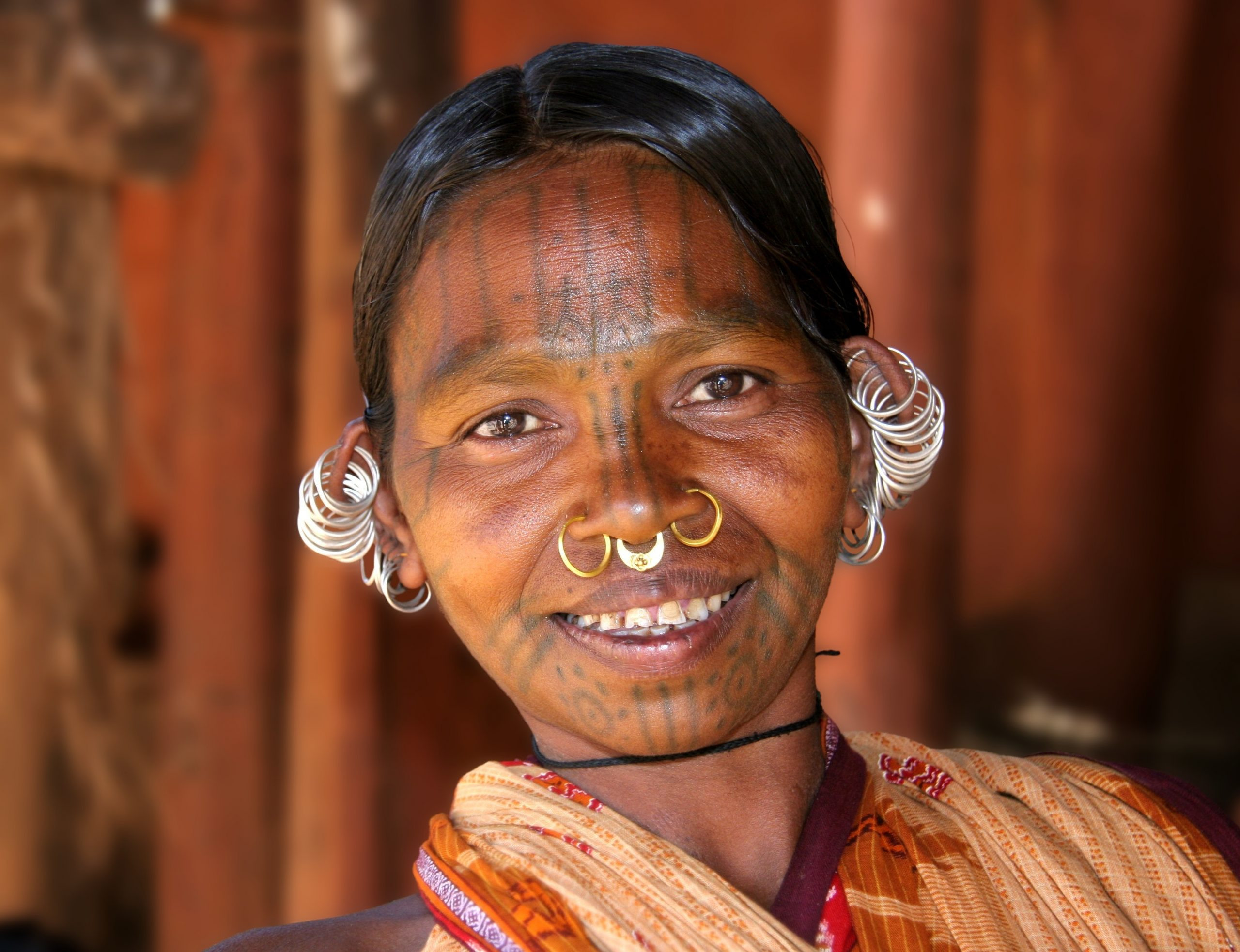 Kutia Khond woman of Orissa.