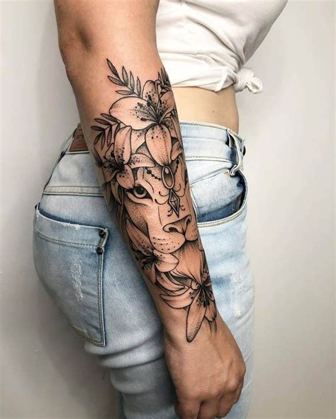 Ladies sleeve tattoo designs