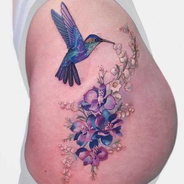 Best Larkspur Tattoo Ideas