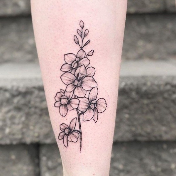 Best Larkspur Tattoo Ideas