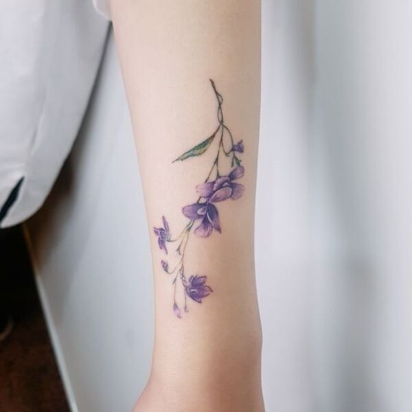 Best Larkspur Tattoo Ideas