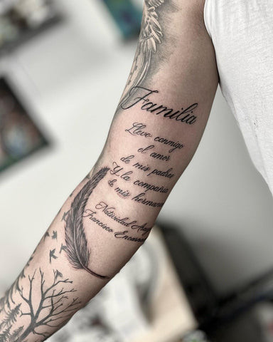 Meaningful Quote Tattoos For Men