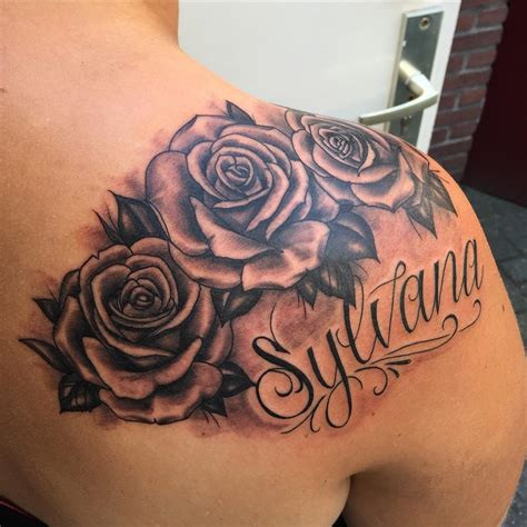 Name tattoo on chest for men