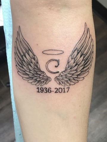 Simple and Classic Name Tattoos